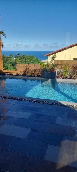 Maison T4 avec piscine, vue mer Villa des bambous